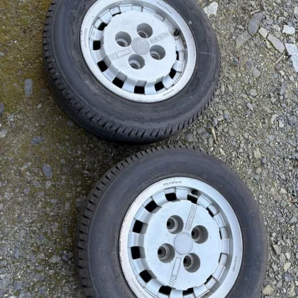 JDM Michelotti Black Modra 2Book 13-inch 5.5J ADVAN 13-inch R13 HF whe No Tires