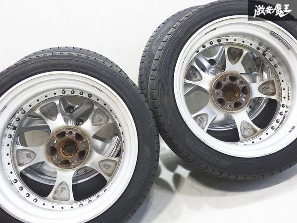 JDM Rare/Out of Print WORK VS-KF 188.5J +45 5-Lug PCD114.3 Wheels 225/ No Tires - Image 7