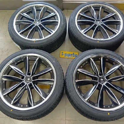 JDM Koshigaya Chrishna 20-inch wheels with tires 4-book set Klentze Kr No Tires