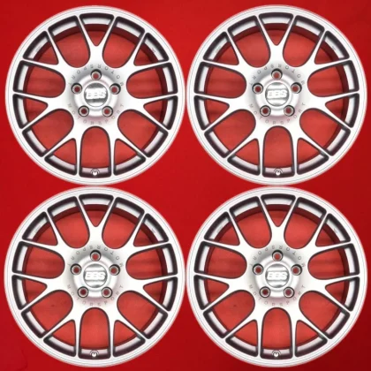 JDM BBS CH-R CH129 Used Wheel 4Book 8J 19PCD120 5 Holes +40 Hub 72.5 F No Tires