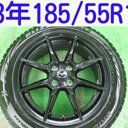 JDM Mazda Roadster genuine 6.5j/+45 wheels hubs approximately 54mm Bri No Tires