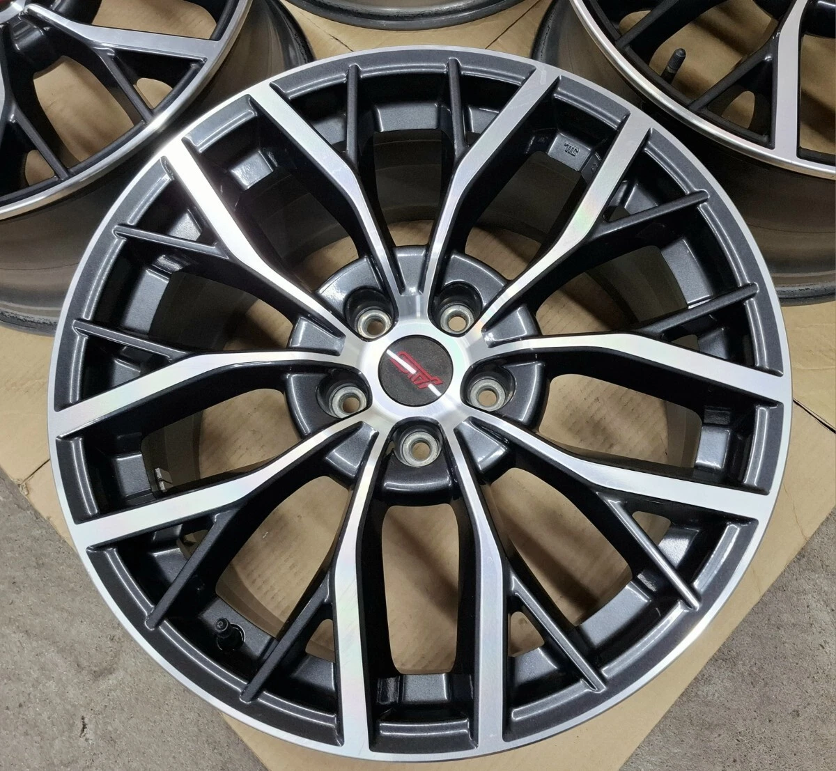 JDM Subaru WRX STI genuine 19 wheels 4Book 8.5J final model Levorg S4 No Tires - Image 7