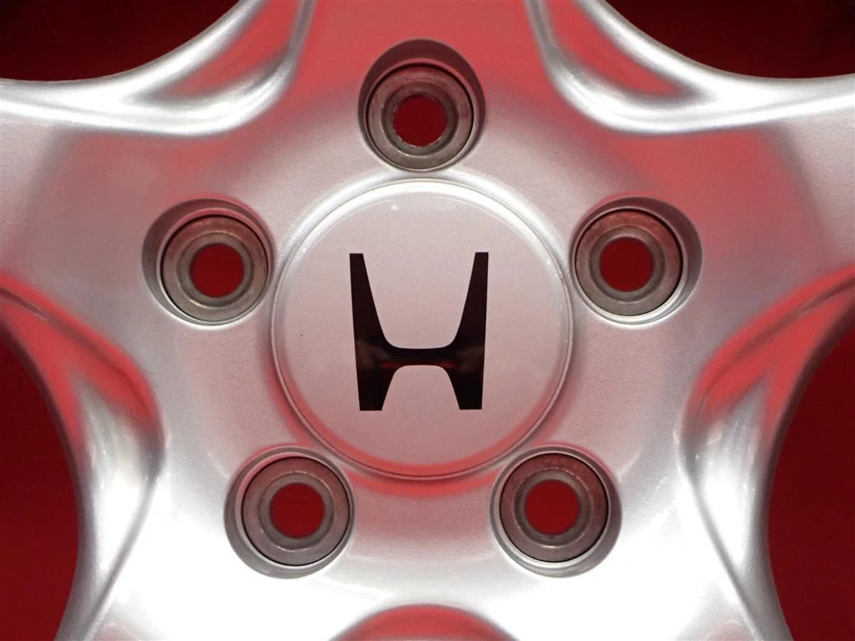 JDM Genuine HONDA S2000 Used Wheels 4Book 6.5/7.5J PCD114.3 5-Hole +55 No Tires - Image 9