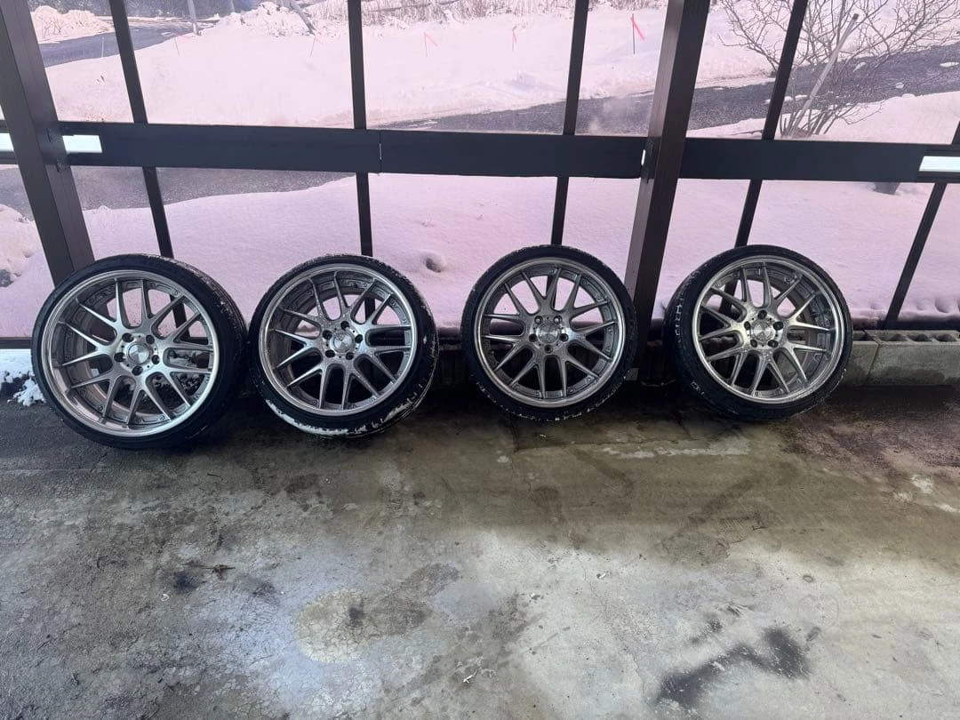 JDM Work Lambec LM7 19-inch 4-Book Set No Tires