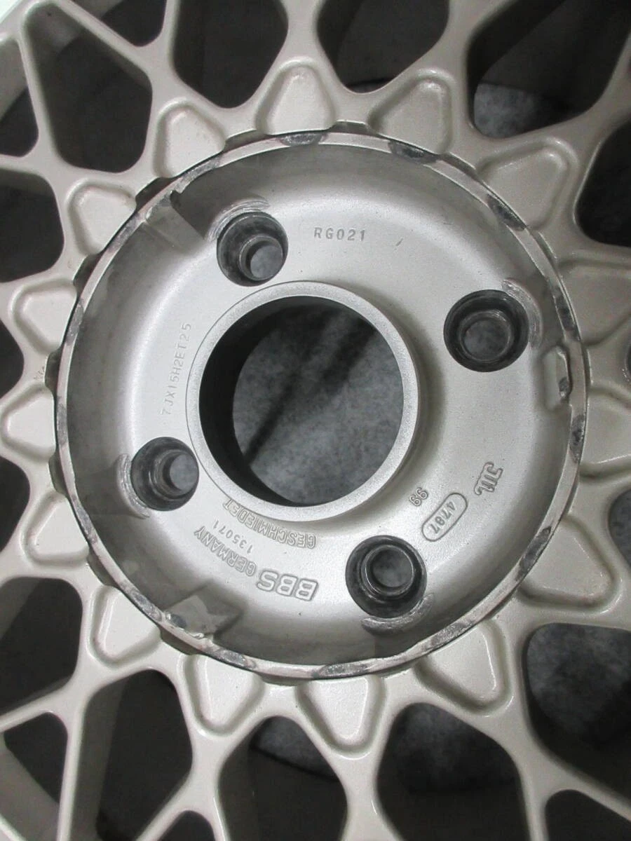 JDM Rare out-of-print BBS RG 15 114.3-4H 180SX 86 Accord Leopard Prelu No Tires - Image 9