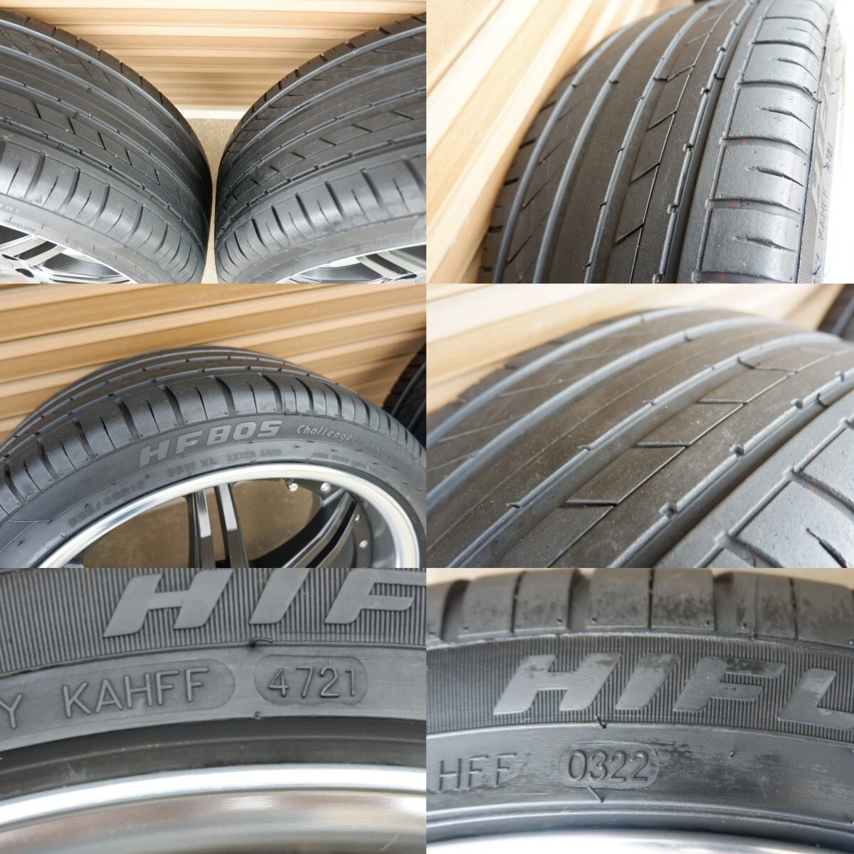 JDM Deep-rim WORK GNOSIS GS5 wheels 198.0J +48 offset 8.5J +43 offset No Tires - Image 7