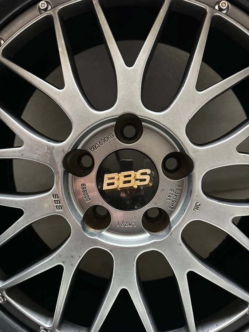 JDM BBS LM 19-inch Bridgestone Legno GR-X2 No Tires - Image 9