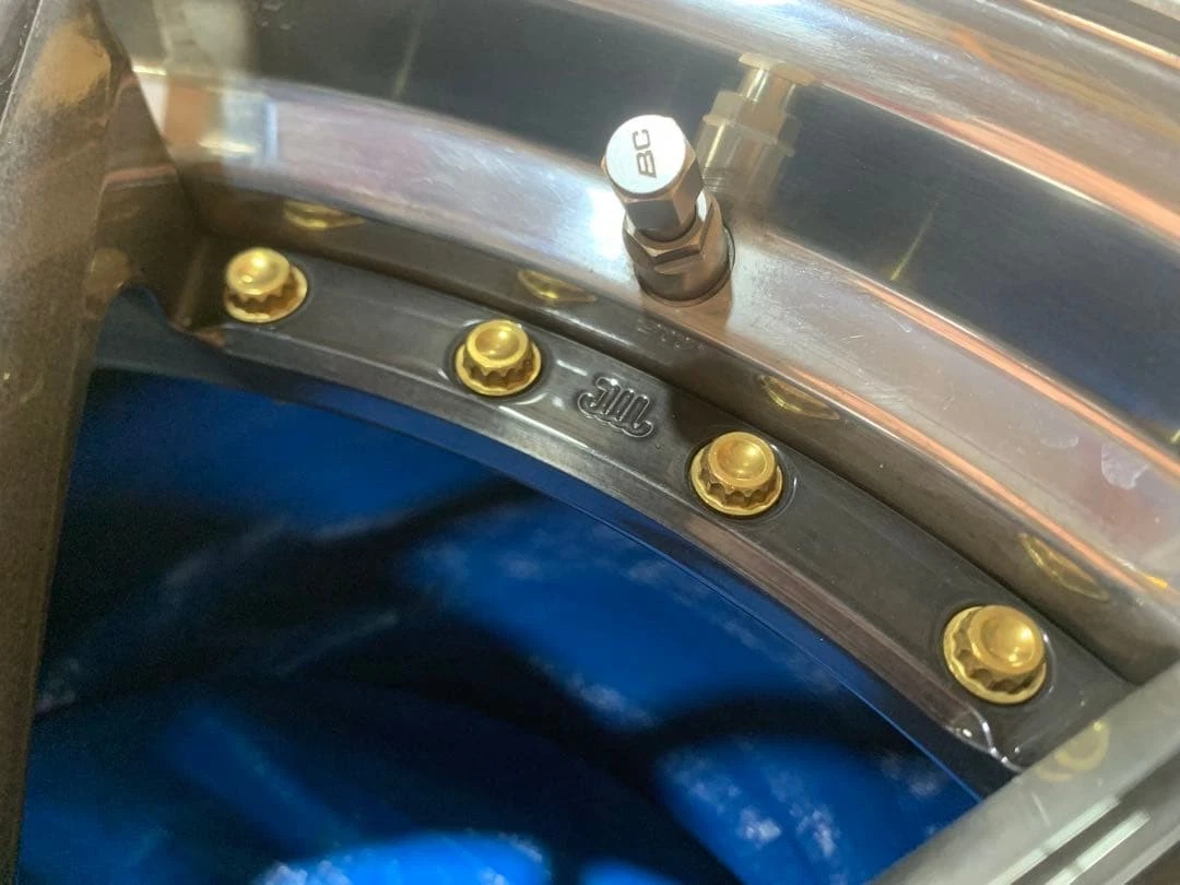 JDM Ferrari F430 F360 BC Forged 20/21 inch Carbon B compatible No Tires - Image 11