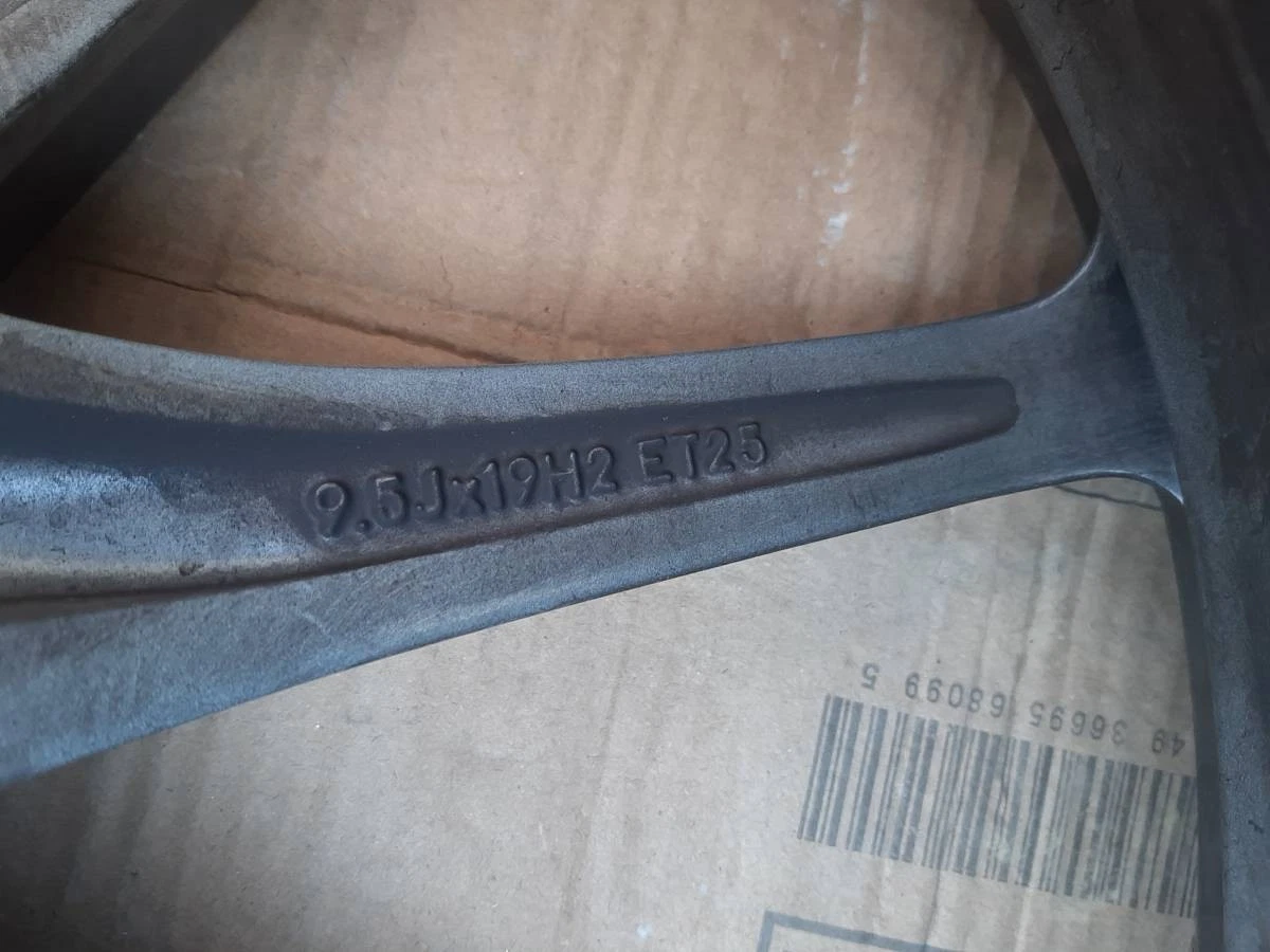 JDM Genuine Mercedes-Benz AMG 19BBS Set 245/40/19 DUNLOP SP SPORTS MAX No Tires - Image 5