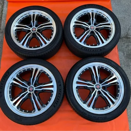 JDM STEINER AME 18-inch 18x7.5J PCD114.3 tires and wheels No Tires