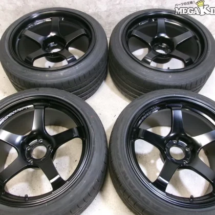 JDM No forging or scratches.YOKOHAMA ADVAN Racing GT 18-inch wheels 11 No Tires