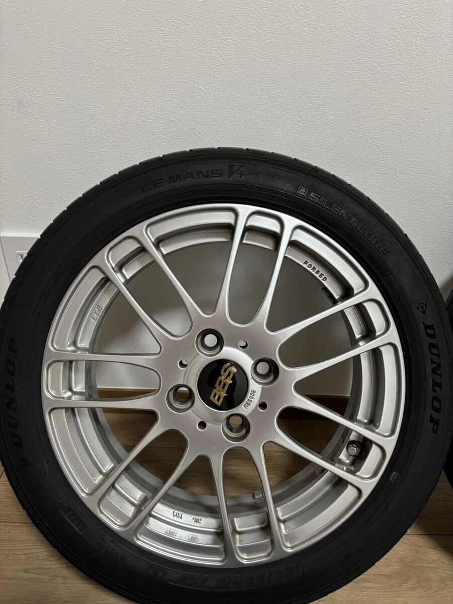 JDM Rare BBS RE5032 15-inch 5J+43 165/55R15 4-Book Set RE-L2 DS PCD100 No Tires - Image 2