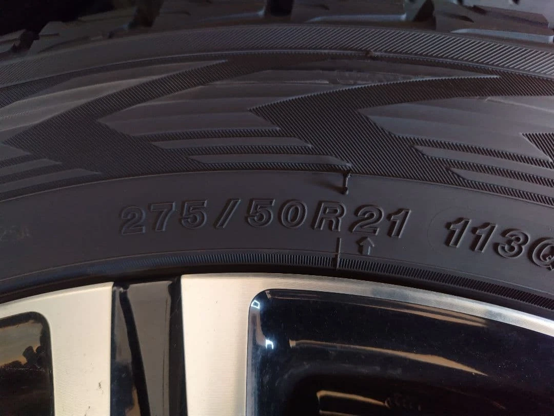 JDM Fukuoka Prefecture Lexus LX 21-inch set of 2024 tires No Tires - Image 8