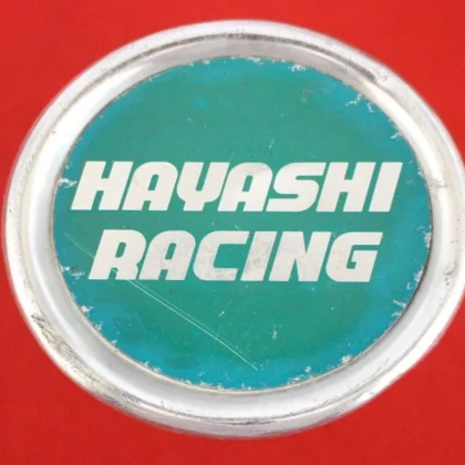 JDM 1 sheet Hayashi Racing aftermarket used wheel center plate center No Tires
