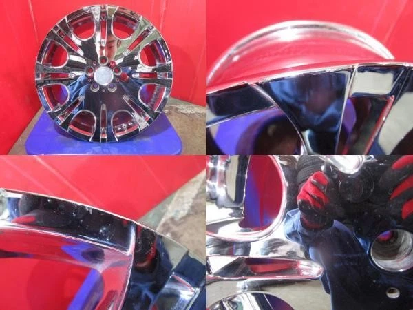 JDM 4-Book Set Used Leyseen D-8 8.0J+48 5H-114.3 win run R330 2025 245 No Tires - Image 2