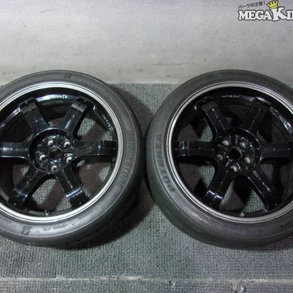 JDM forgingR35 GT-R GTR Egoist Genuine RAYS Rear Wheels 2010.5J+25 5-H No Tires