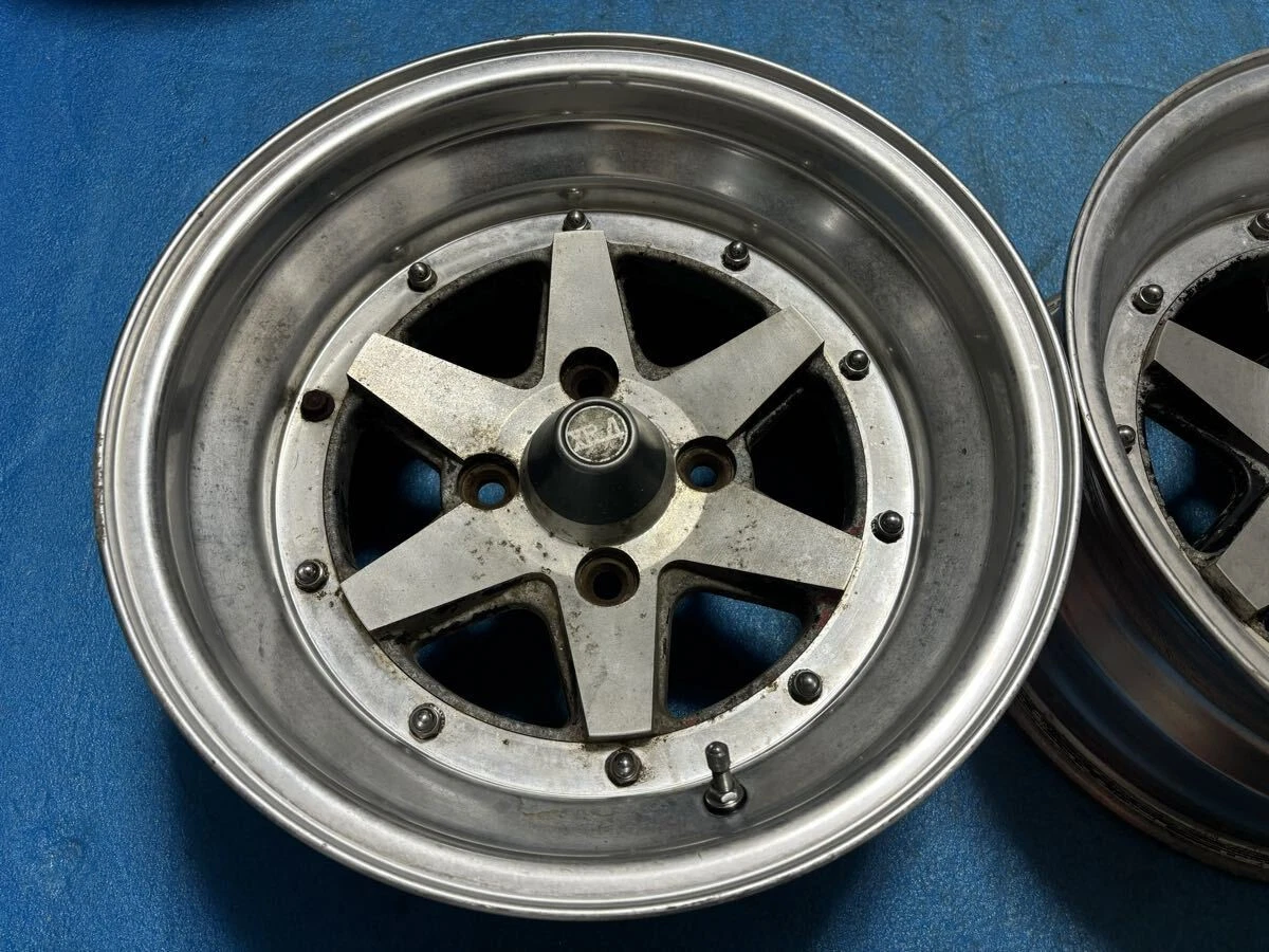 JDM Rare Deep LipsSSR Longchamp XR-4 2Wheels No tire 15x7.5-7 4x114.3 - Image 2