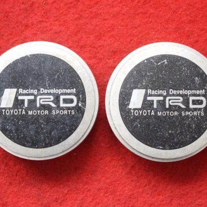 JDM 2 Racing Development TRD Genuine Used Wheel Center Caps Center Cov No Tires