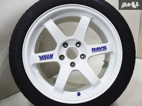 JDM RAYS Volk Racing TE37 forging wheels 179J +22 bolt pattern 5x114.3 No Tires - Image 5