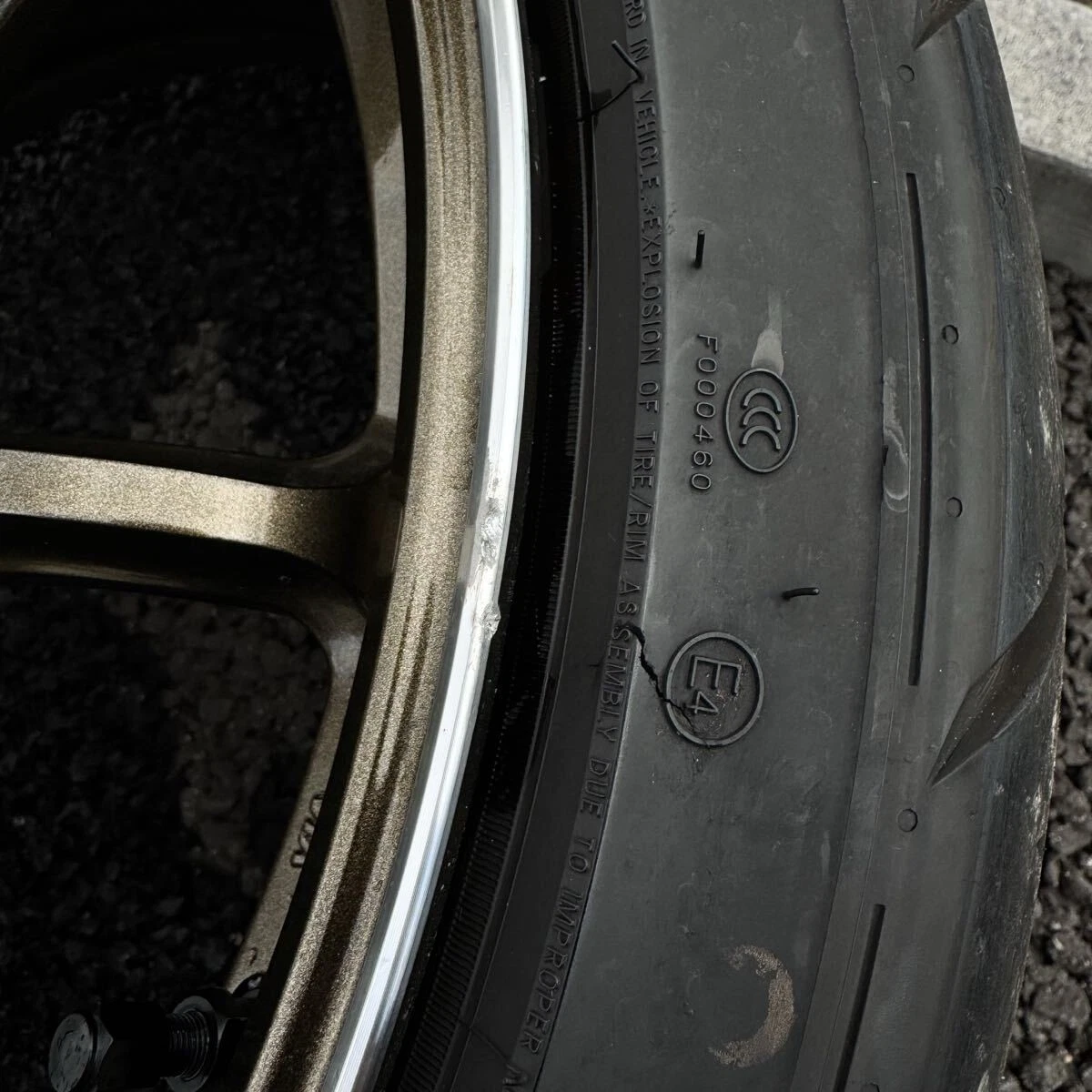 JDM WORK EMOTION ZR10 19-inch 9.5j+23 wheels Shiba Tire R23 245/35/r19 No Tires - Image 7