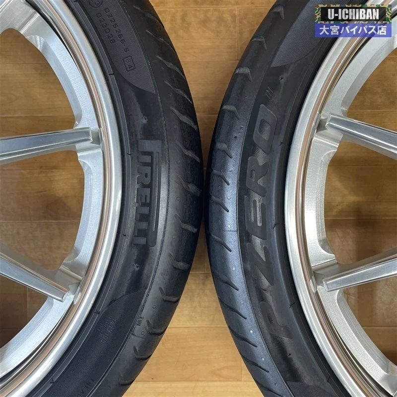 JDM TWS WS10 8.0J 19+45 & 9.0J 19+47 5H 112 & P-ZERO 225/40R19 1993Y 2 No Tires - Image 6