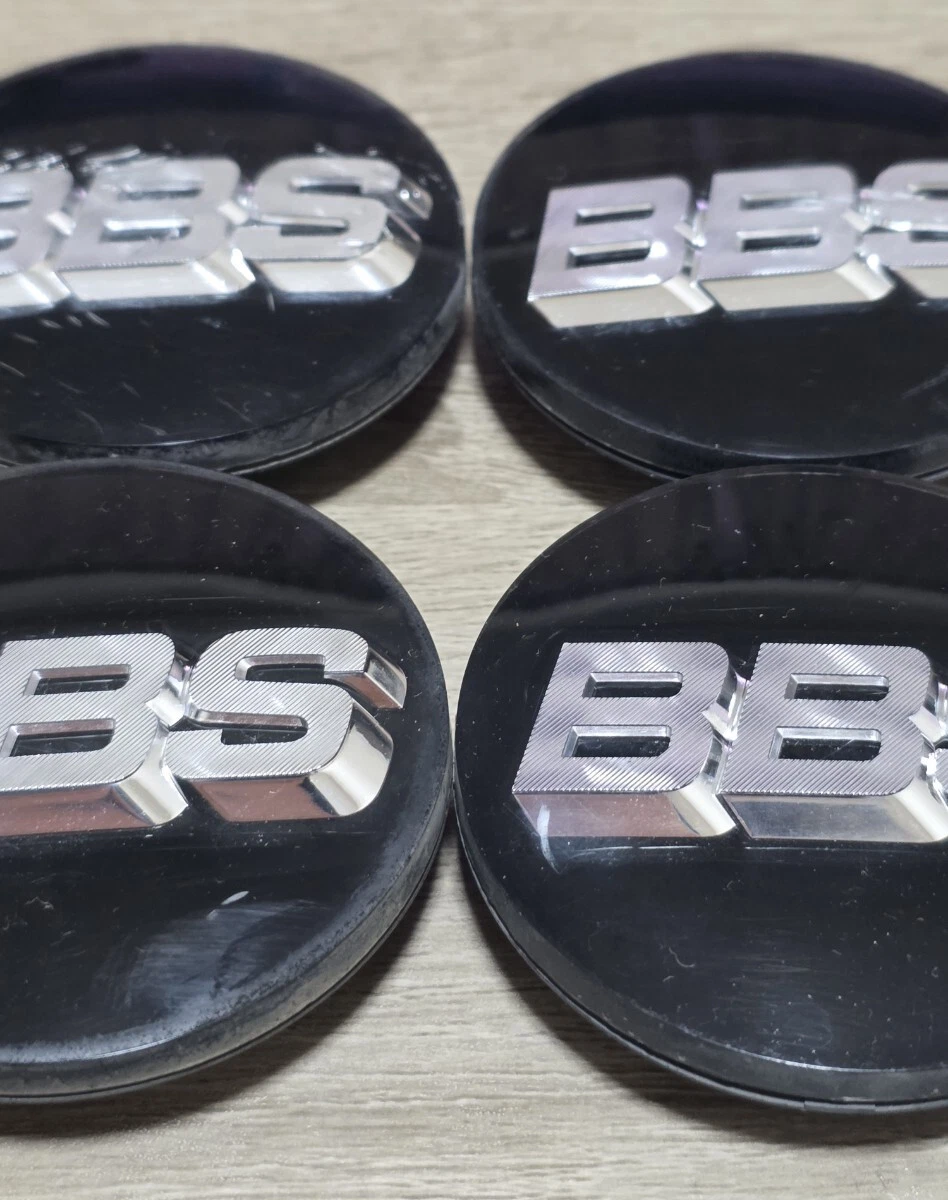 JDM Rare silverletter BBS center caps 70mm for RF LM RG-F RE-L RE-L2 a No Tires - Image 6