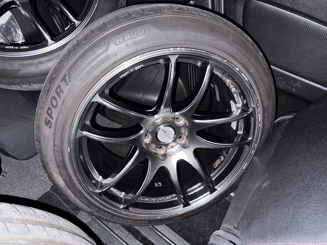 JDM workemotionCR pole No Tires - Image 3