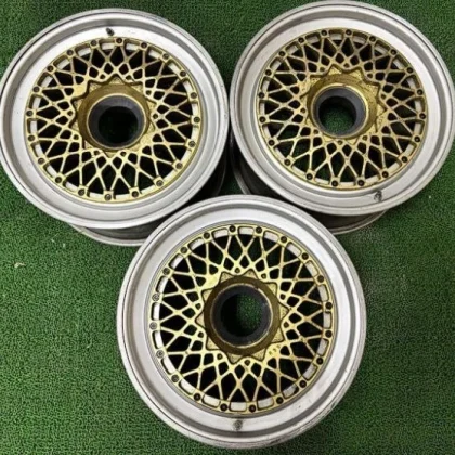 JDM A Rare Item BBS E50 Centerlock 179J +22 PCD120 10-Lug 3-Piece Set No Tires