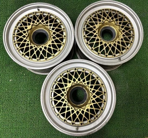 JDM A Rare Item BBS E50 Centerlock 179J +22 PCD120 10-Lug 3-Piece Set No Tires