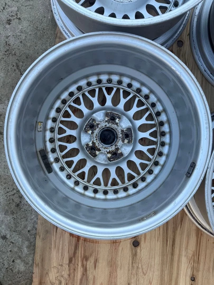 JDM BBS RS 178J +48 5-hole 4-book set No Tires - Image 8