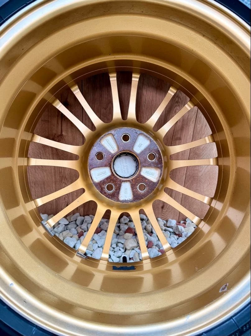 JDM BBSforgingsubaru WRX STI genuine 188.5JPCD114.3 No Tires - Image 10