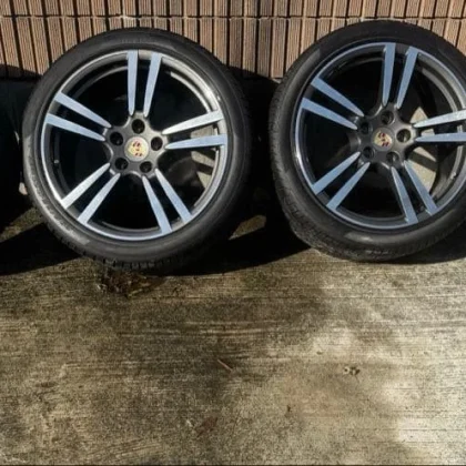 JDM Porsche cast 21-inch tire and wheel set 4-book set No Tires