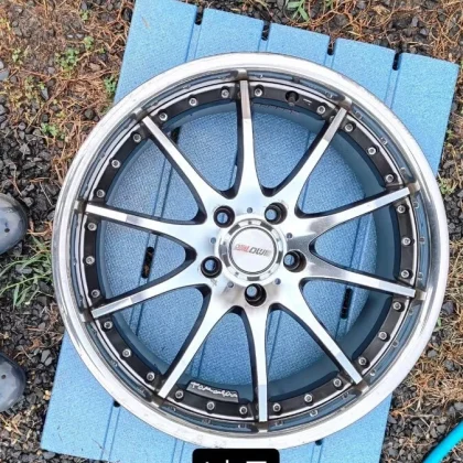 JDM Rare Motec Tomason LINE TN8 wheels PCD120 19" front 8.5j rear 9.5j No Tires