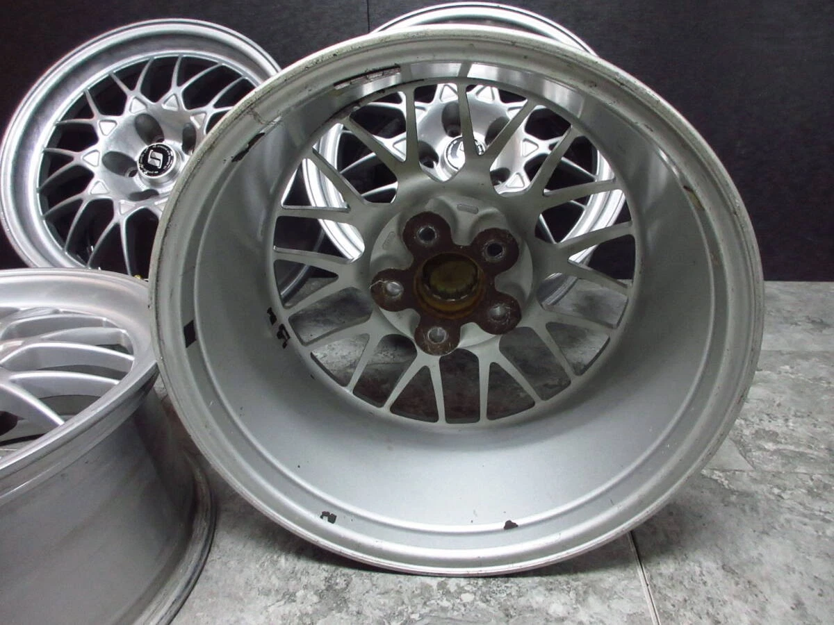 JDM Nissan Skyline GT-R BNR32 V-Spec II genuine BBS wheels 17 NISMO V- No Tires - Image 10