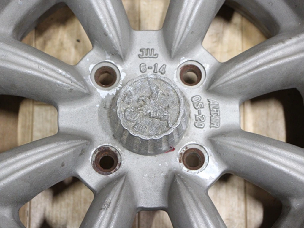 JDM B133 Rare Old Car ALTAIR 14X6J+20 PCD114.3 JDM USDM GX51 GX61 GX71 No Tires - Image 9