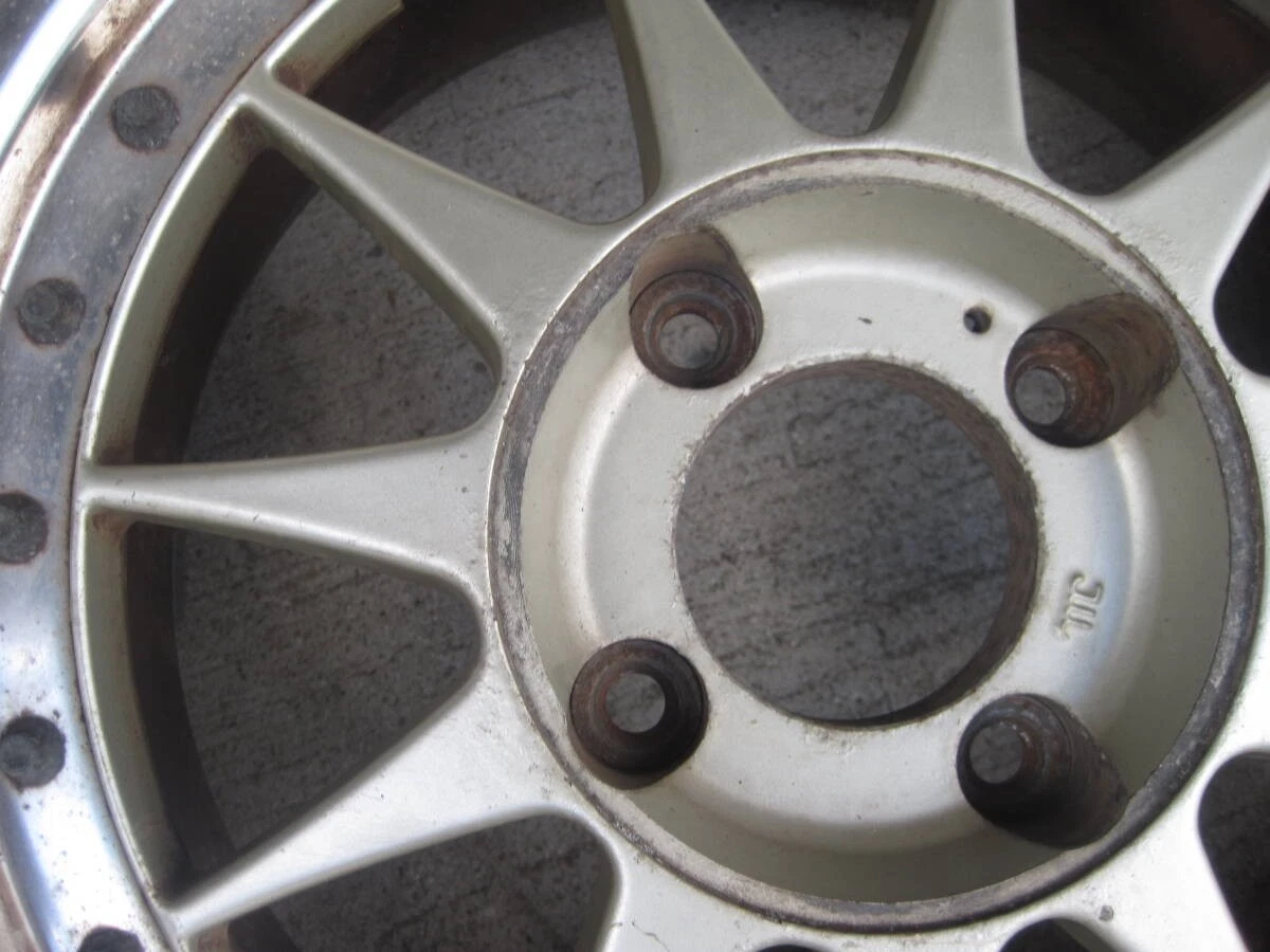 JDM Hartge 15-inch PCD114.3 4-lug 6.5JJ OFF+38 205/60R15 tires for Mar No Tires - Image 4