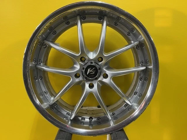 JDM Discontinued WORK VS SS 188J +45 114.3/5-hole Chaser Crown for Sil No Tires - Image 2