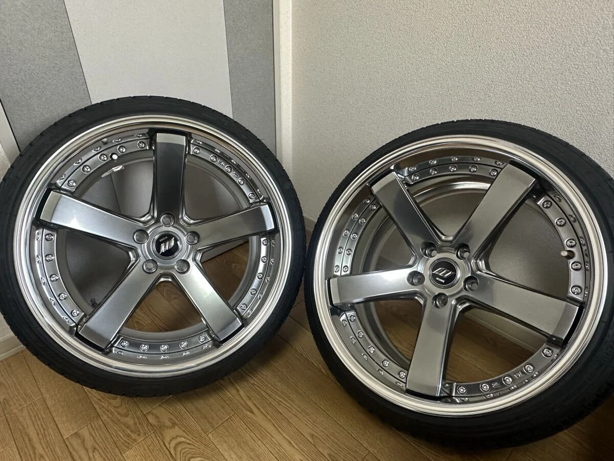 JDM WORK Geist BST2 Back Label 19-inch WORK No Tires - Image 2