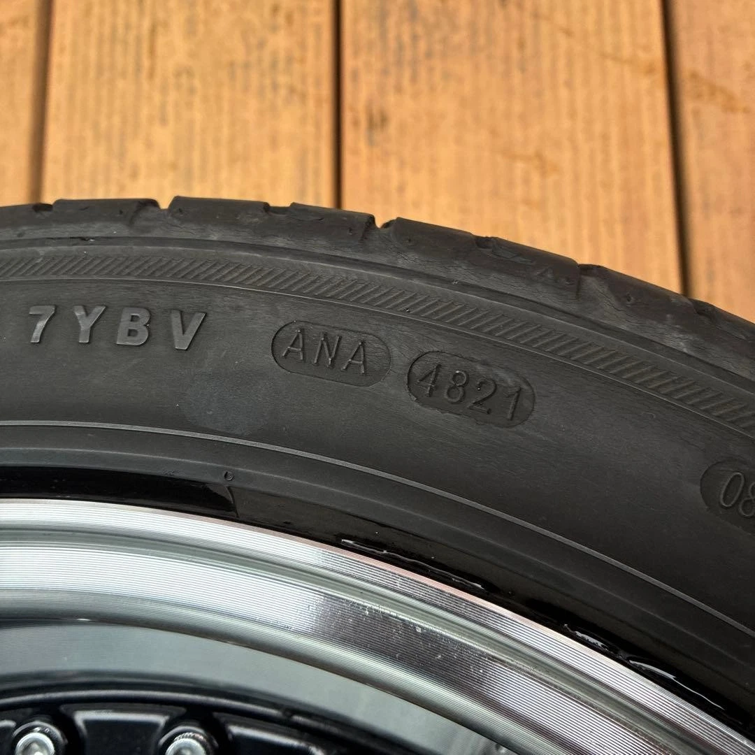 JDM STEALTH Racing 16 black wheel set No Tires - Image 6