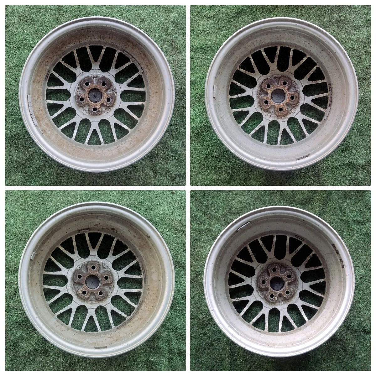 JDM Part Number N7807-200 BBS Forging Aluminum Wheels 16x6.5J PCD100 5 No Tires - Image 8