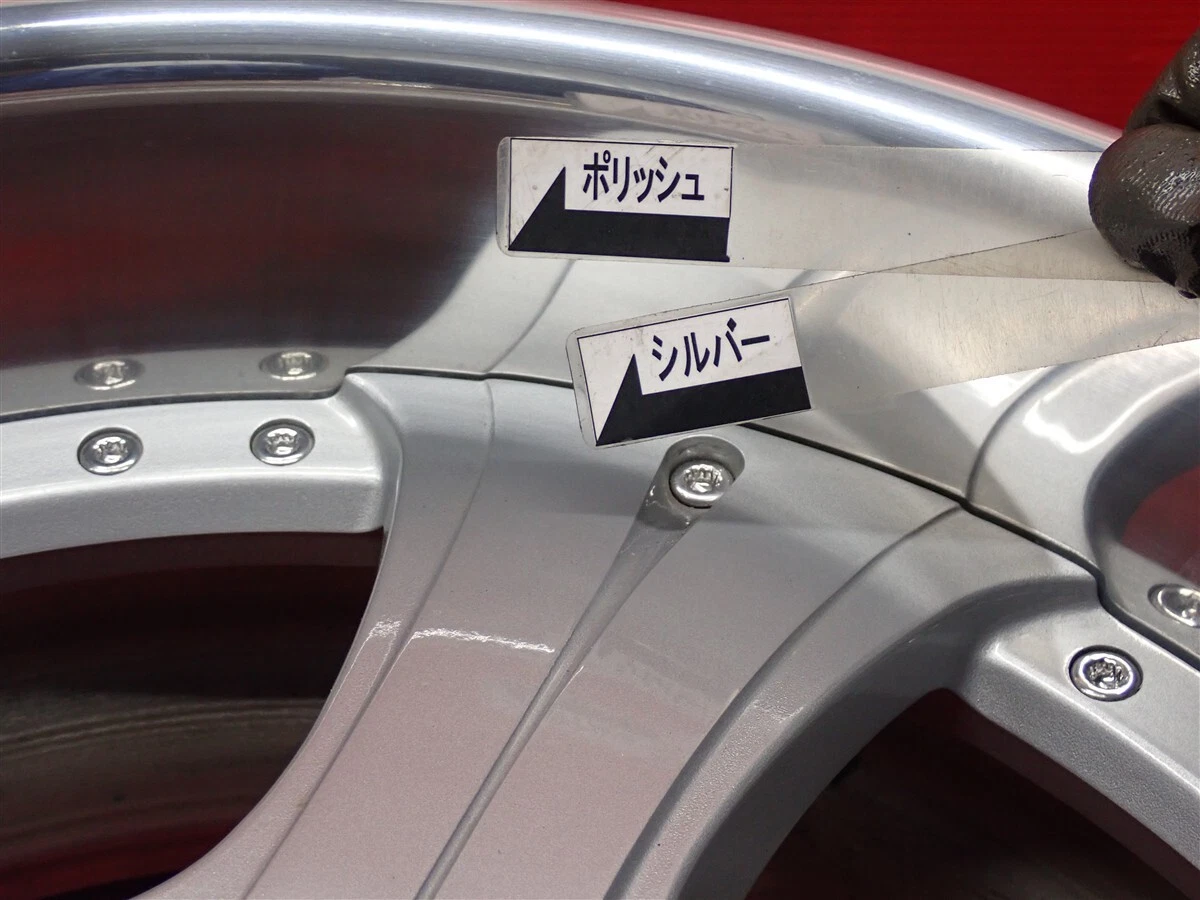 JDM Set of 2 used out-of-print wheels SSR AGLE BRESIA 9.5J 19mm PCD114 No Tires - Image 9