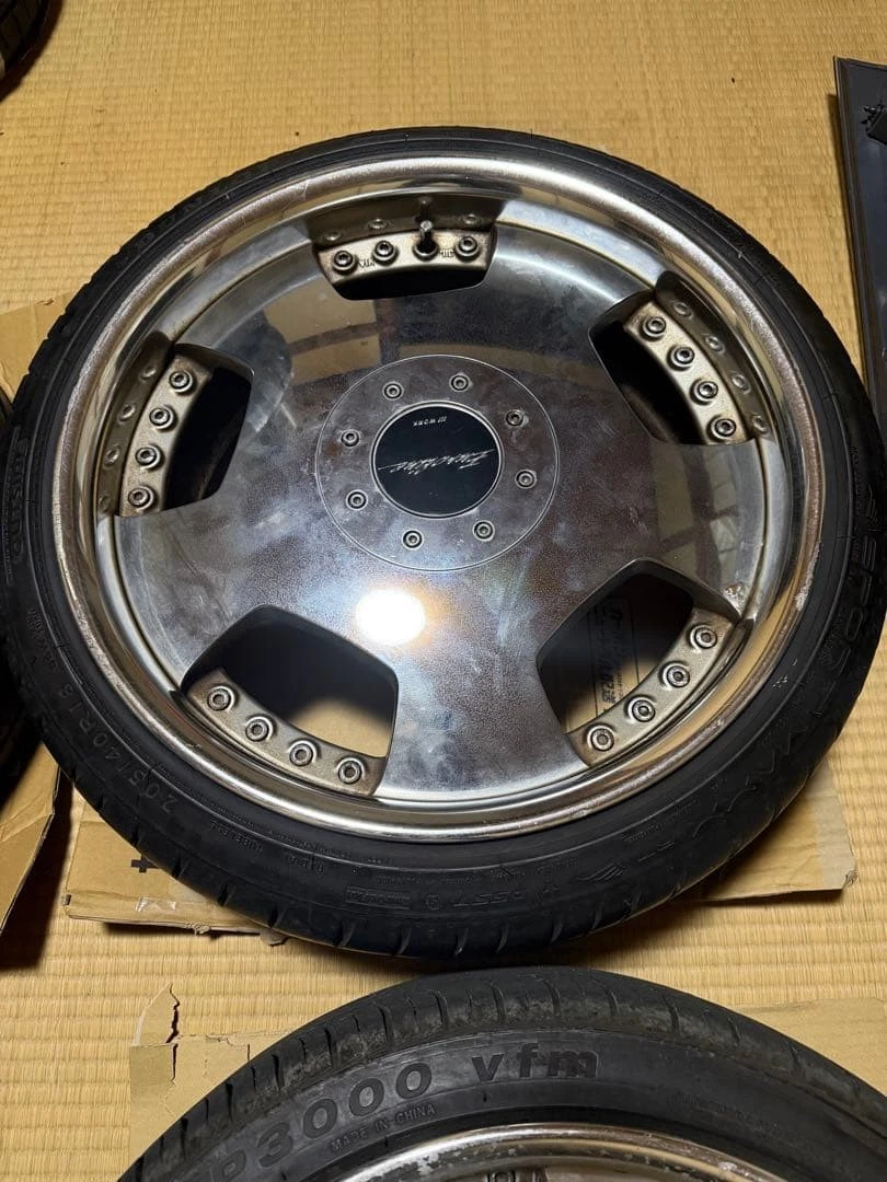 JDM Work Euroline 4Book set with tire tread No Tires - Image 4