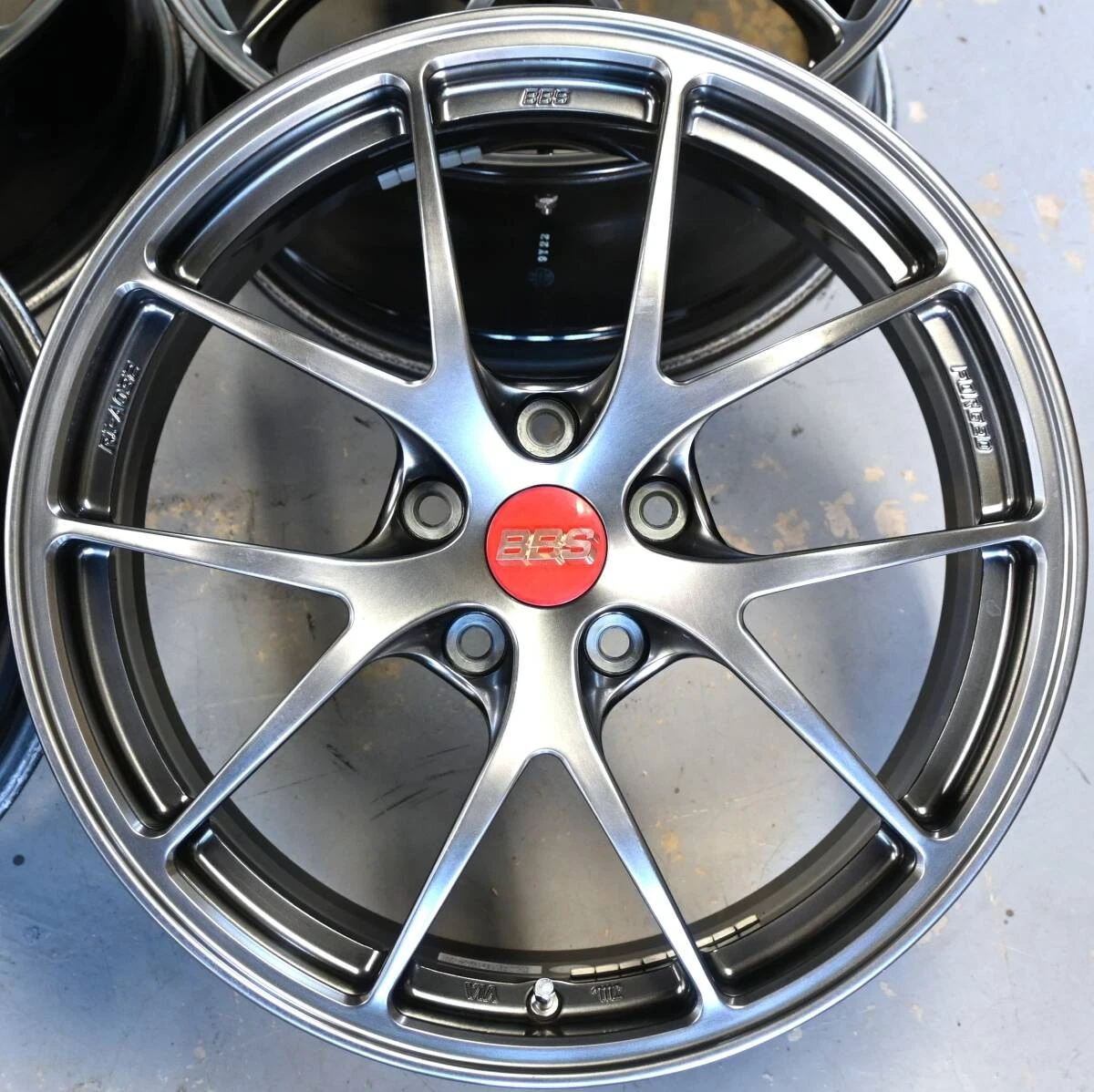 JDM BBS RI-A 8.0J Inset +45 PCD 114.3 5H RI-A032 GR Yaris FD2FN2EP3 Ci No Tires - Image 2
