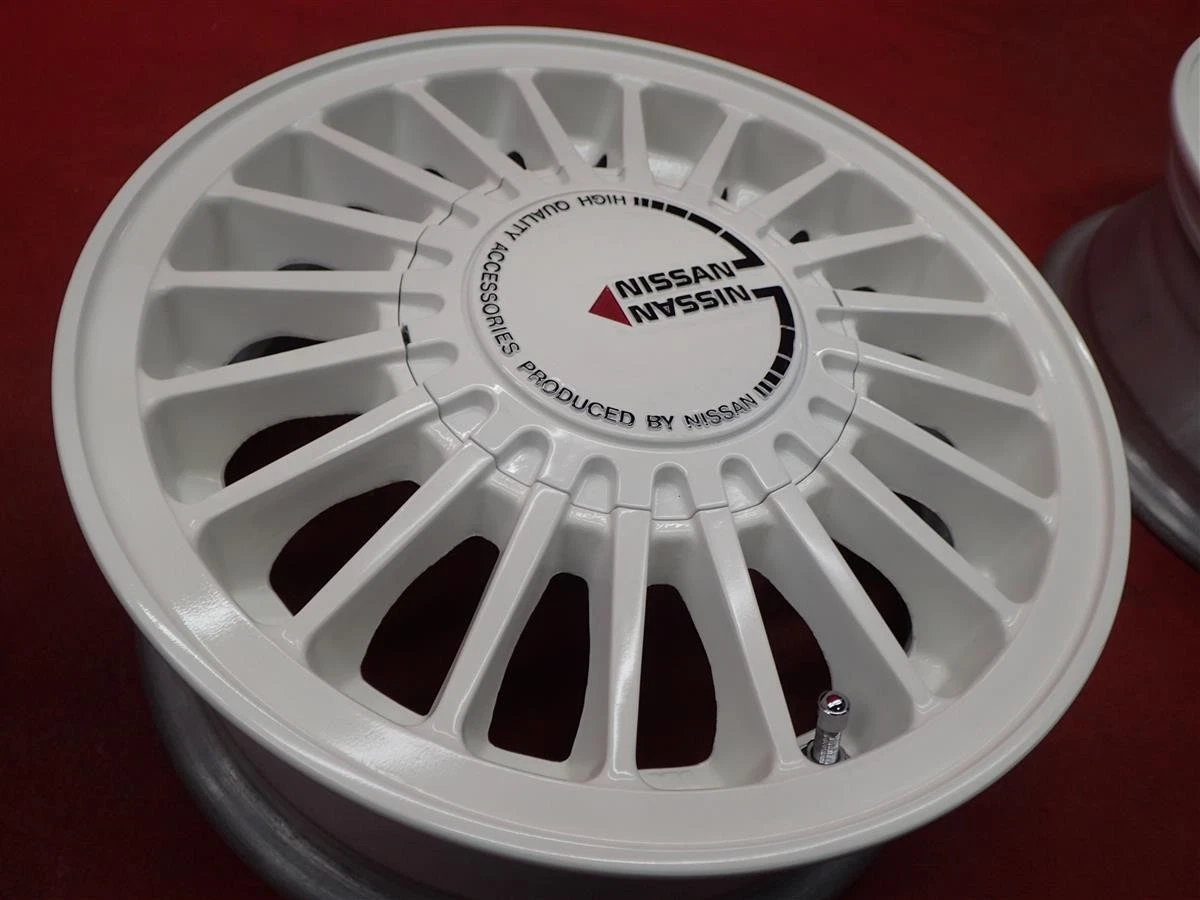 JDM Genuine Nissan Finned Wheels 4Book 5J-13 PCD114.3 4-Hole +45 Hub 6 No Tires - Image 10