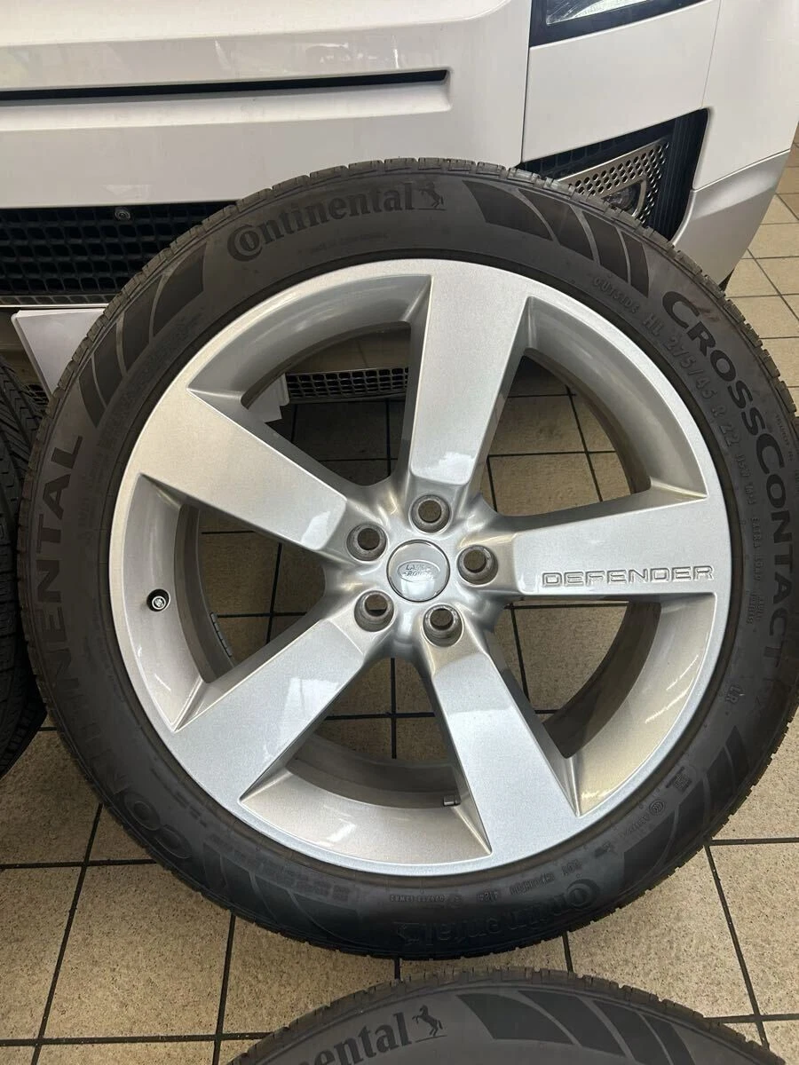 JDM Current Defender 22 tyres with 5-spoke wheels 4-book Landro bar fo No Tires - Image 3