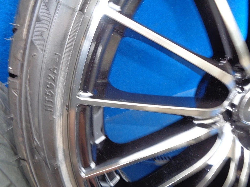 JDM SSR Blikker 8.5J/F+45 R+38 PCD 114.3 225/35R20 burr groove 60 Priu No Tires - Image 3