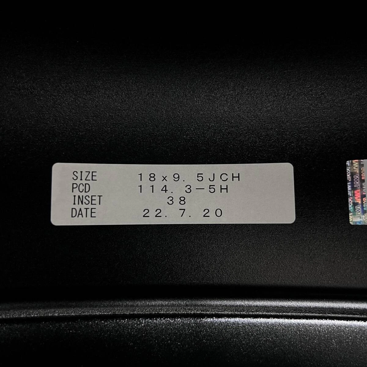 JDM forgingTWS T66-F 189.5J +38 5H 114.3 φ60 1Pcs No. B260218-B3 Compa No Tires - Image 8