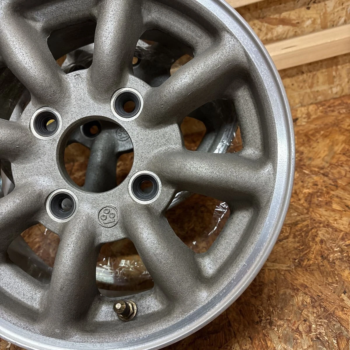 JDM Rare Watanabe 13x5J+30 114.3/4 Bolt Pattern Kei Size Fits Alto Eve No Tires - Image 5