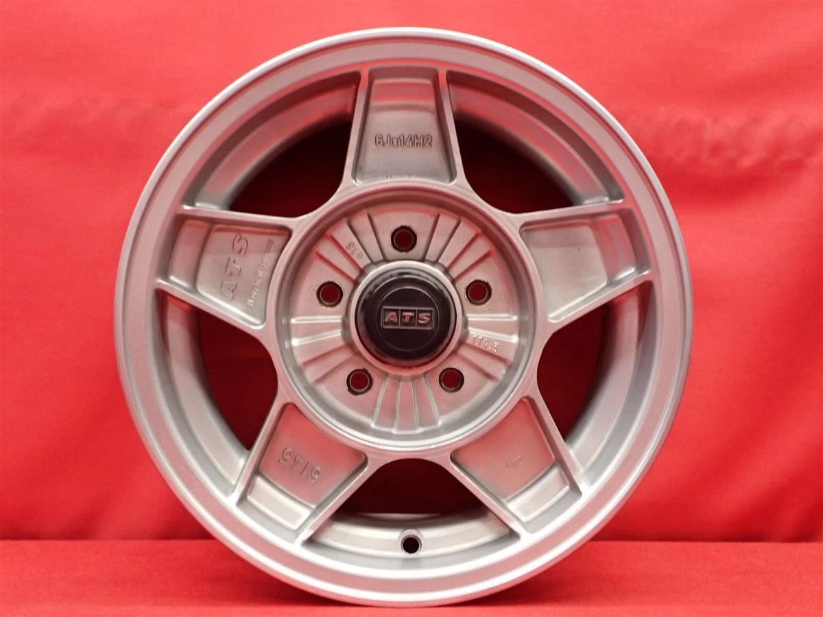 JDM 1980 manufactured ATS Type A Used Wheel 4Book 6J 14x6+16 5x114.3 Hub73 - Image 7
