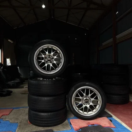 JDM These are from an LS430 Celsior. BBS RS929H 18 18x8 J +40 PCD 114. No Tires